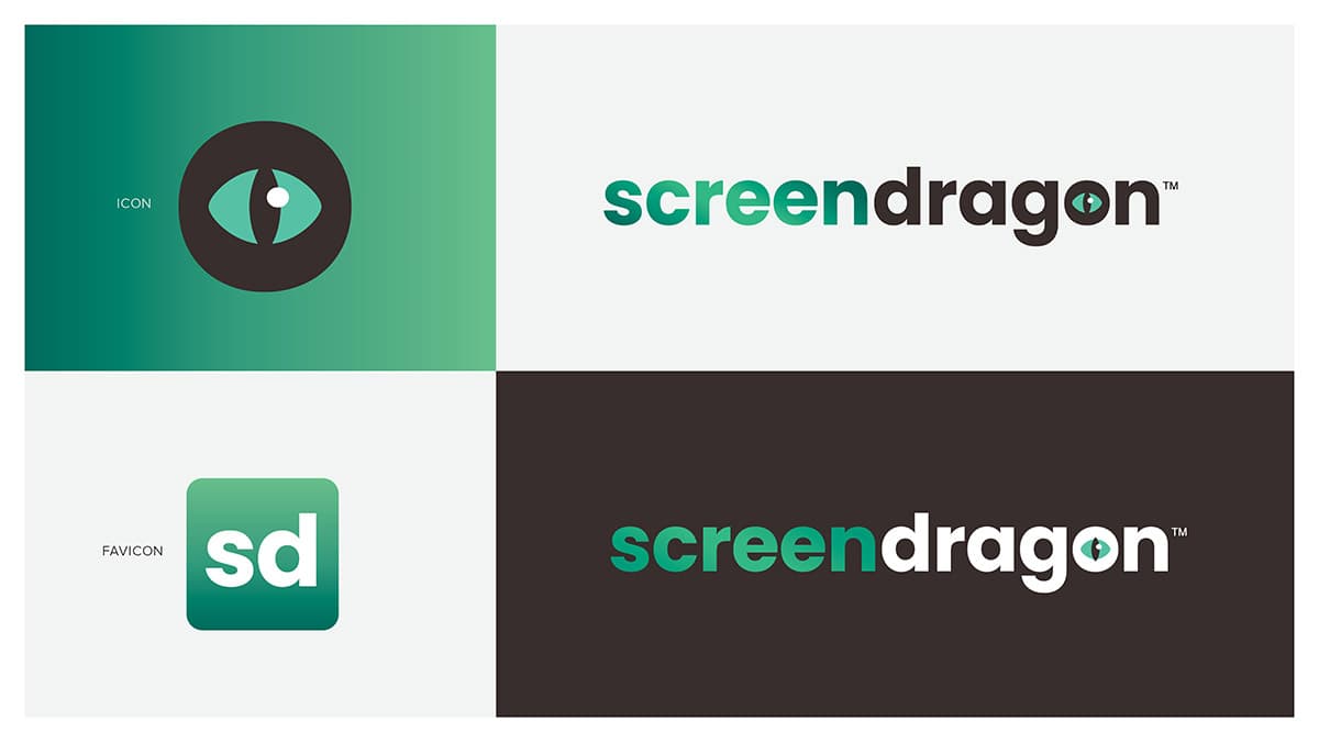 Screendragon logo elements